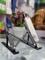 Foldable & Portable Steel Laptop Stand / Large Size Desktop Computer Laptop Stand / 6-Level Angle Adjustable Height Laptop Mount, Suitable for all Slim Laptops, Tablets & Mobile Phones.. 