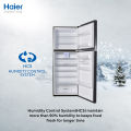 Haier 19 Cu Ft / Digital Inverter / HRF-538TIFPA ( Fresher & HCS Technology + Digital Control Panel + Turbo Fan + 4 Temperature Sensors + ABT Technology + Inverter Compressor + Glass Door ) Purple Colour Refrigerator / 10 Years Haier Warranty. 