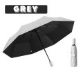 REACT IN SECONDS 💖 One Click Open Close Three Fold Auto Umbrella Portable Backpack Foldable UV Protection Umbrellas. 