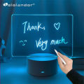 Base Handwriting Night Light Battery Powered Blank Acrylic Led Writing Board with Mark Pen in pakistan. 