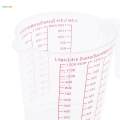 1200ml Measuring Cup Clear Scale Transparent Mug with Convenient Handle. 