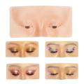 Eye Makeup Dummy , Makeup Practice Face Board , Eye Makeup Practice for Beginner Makeup Artist. 