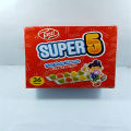 SUPER 5 Tutti Frutti Flavor 1Box 36 pcs. 