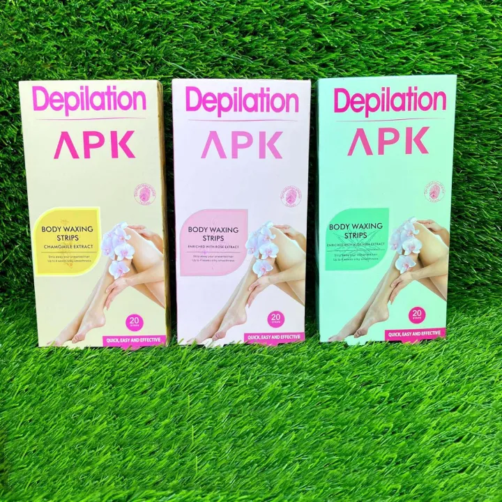 APK%20Depilation%20Quick%20Easy%20&%20Effective%20Body%20Waxing%20Strips%20(10%20Strips)%20No.98(B)%20-%20Image%204