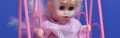 Baby Angel Guitar Doll Swing Style Light and Music Battery Operated. 
