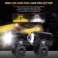HJG Mini Driving Fog Lights for all Bikes, Cars / Jeep. 