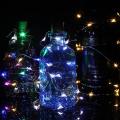 Copper Wire LED String lights Holiday lighting For Christmas Tree Wedding Party Decoration, LED Battery Operated. 