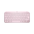Logitech MX Keys Mini Wireless Illuminated Keyboard- Rose. 