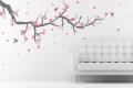 Cherry Blossom Wall Decal Branch Wall Decal. 