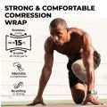 1 Roll Elastic Bandage Wrap Premium Self-Closing Compression Bandage for Wrist, Calf, Ankle, Foot Sprains,Sport Injuries. 