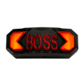AKE - Motorcycle Fancy Boss Led Backlight Tail Light with Lava Indicators Light for CD70 and CG125 Bikes. 