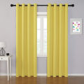 Pack of 2 Imported Curtains Panel With Rings Bed Room Window Curtains Beddy's Studio. 