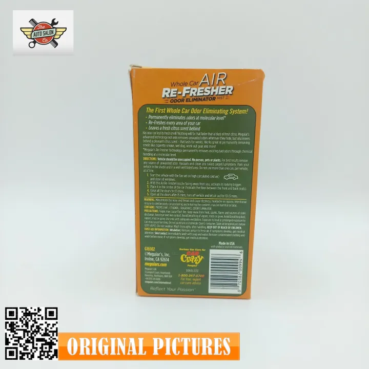Meguiar's%20Whole%20Car%20Air%20Re-Fresher%20Odor%20Eliminator%20Mist,%20Citrus%20Grove%20-%20Image%205