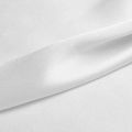 White Pure Silk Satin Fabric, Unstitched, 5 Yards x 40 Inches, 100% Polyester. 
