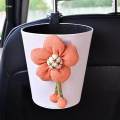 Car Trash Can Sundries Holder with Fixing Hook Universal Car Interior Accessory Auto Garbage. 