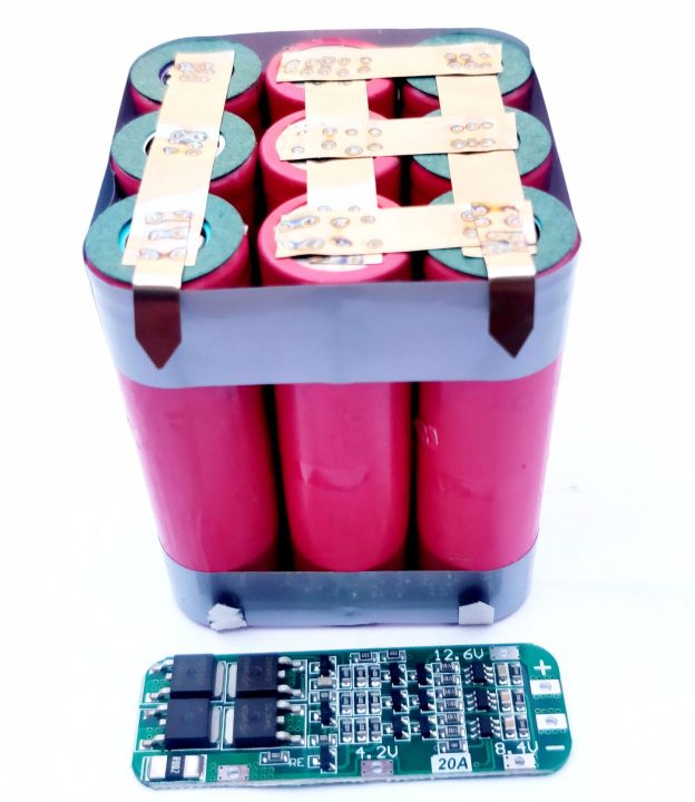 6000mah 18650 cell Lithium-ion 9cell Battery pack