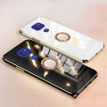 Phone Case For Lenovo K12 Note Back Cover Soft Transparent Plating Cover for Lenovo K12 Note Back Cover Antioxidant Clear Ring Casing. 