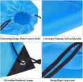 Drawstring Bag For Boys or Girls Drawstring Backpack Nylon Foldable Sports Gym Drawstring Tote Bag pack Sack For Men Women. 