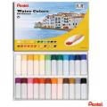 Pentel Water Colors, Assorted, 6ml Tubes, 24 Color Set (HTP-24). 