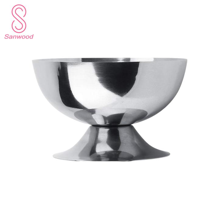 Modern Ice Cream Cup Design Premium Stainless Steel Ice Cream Cups for Desserts Snacks Perfect for Home Parties Events Dessert Cups for Parties