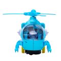Battery Operated Musical Helicopter Toy with 360-Degree Rotation, with Attractive Flash Light, Bump & Go Vehicle Toys for Kids.. 
