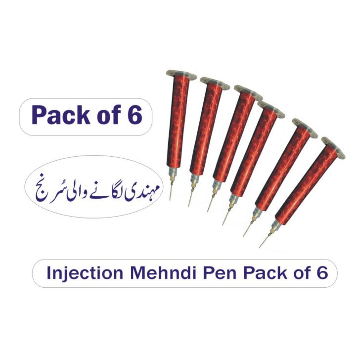 Injection%20Mehndi%20Pen%20Pack%20of%206.%20-%20Image%202
