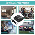 HDMI Splitter 1 in 2 Out - Techole 4K 2 Way HDMI Splitter, Aluminum Powered HDMI Switch Ver 1.4 HDCP Bypass, Supports 4K@30Hz 1080P 3D for PS4 Xbox Sky Box Fire Stick, DVD Player HDTV Projector etc. 