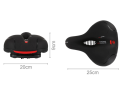 Bicycle Seat Big Ass Saddle Soft Durable Breathable Anti Slip Mountain Bike Seat. 
