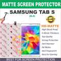 SAMSUNG TAB S (8.4) MATTE SCREEN PROTECTOR / MATTE SCREEN PROTECTOR FOR SAMSUNG TAB S (8.4). 