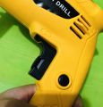 13mm Hammer Drilling Machine Multi Functional Electric Drill Machine Drill Screw Driver Option Reverse Forward Slow Fast 13mm Hammer Drill Machine | Multi-Functional Electric Drill & Screwdriver | Reverse & Forward Rotation | Variable Speed. 