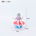 Swimming ring series handmade decorations Irena Chuyin Rem desktop decoration anime beautiful girl car doll. 