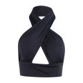 Women Strappy Cross Over Front Cut Out Halter Neck Sleeveless Backless Crop Top Bandage Vest Summer Tops Woman Clothes S-XL. 