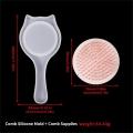 Handmade Silicone Comb Mold for Epoxy Resin Air Cushion Comb Beauty Salon and DIY Enthusiasts Jewelry Making Hair Styling Gifts Spa Personal Grooming Arts and Crafts. 