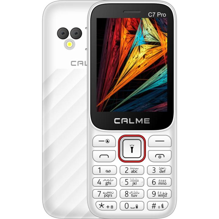 Calme C7 PRO, Dual Sim, PTA Approved, 2.8 Inch Display, Smart Camera, Bluetooth, Torch Light, 3000 mAh Battery, Big Powerful Speaker, Block Unknown Callers, FM Radio, Audio & Video Player, Internet,Memory card support