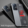 Biruiqu For Infinix Zero X X Pro Shockproof Anti Slip Soft TPU Sandstone Matte Back Case Cover. 