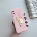 For Vivo Y53s 4G Case Soft TPU Cute Letters Phone Cases Back Protector Cover For Vivo Y53S 4G 2021 Y 53s 4G Case Funda. 
