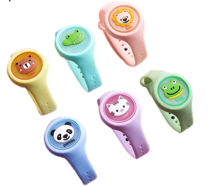 Kids Mosquito Repellent Watch With Led Lights, Lightweight Natural Mosquito Repellent Bracelet