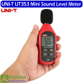 UT353 Digital LCD Mini Handheld Sound Level Meter Noise Audio Volume Detector Decibel Monitoring Tester 30-130dB by electrica. 