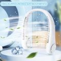 Bladeless Neck Fan 2500mAh Rechargeable – Safe Hands-Free Hanging Fan, Dual Head Rotation | No Blade Design for Kids & Adults | Office, Travel, Sports, Outdoor. 