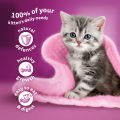 Whiskas Cat Kitten (2-12 Months) Wet Food, Fish Favorites In Jelly, 85gm Each Sachet. 