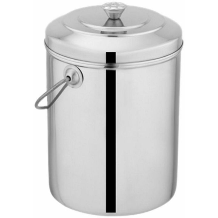 Stainless Steel Milk Pot With Handle -  ( 3 Liter )