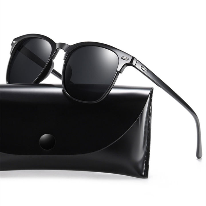 XWXX olarized Sunglasses en 2021 etro irror Square Sunglasses Vintage Anti-lare rier's Sun lasses For en Oculos