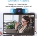 1080P Webcam with Microphone, Wansview USB 2.0 Desktop Laptop Computer Web Camera with Auto Light Correction, Plug and Play. 
