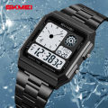 SKMEI Electronic Movement 30m Water Resistant EL Luminous Sport Style Hard Case Men's Watch 2353. 