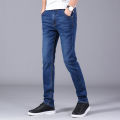 2021-New-Jeans-Men-Classical-Jean-High-Quality-Straight-Leg-Male-Casual-Pants-Plus-Blue Color. 