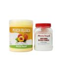 Peach Bleach Cream With Powder 500 ml | Moon Touch. 