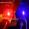 Bicycle USB Rechargeable Rear Tail light Waterproof COB Bike Light multi purpose headlight 100 lumens. 