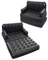 5 in 1 Air Sofa Cum Bed with Pump Lounge Couch Mattress Inflatable (3 Seater). 