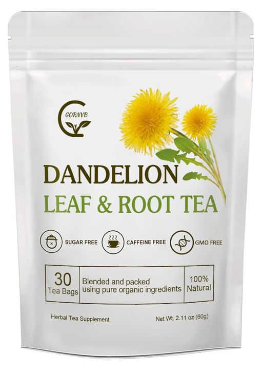 Organic Dandelion Leaf & Root Tea, Caffeine Free, 200g Tea | Daraz.pk