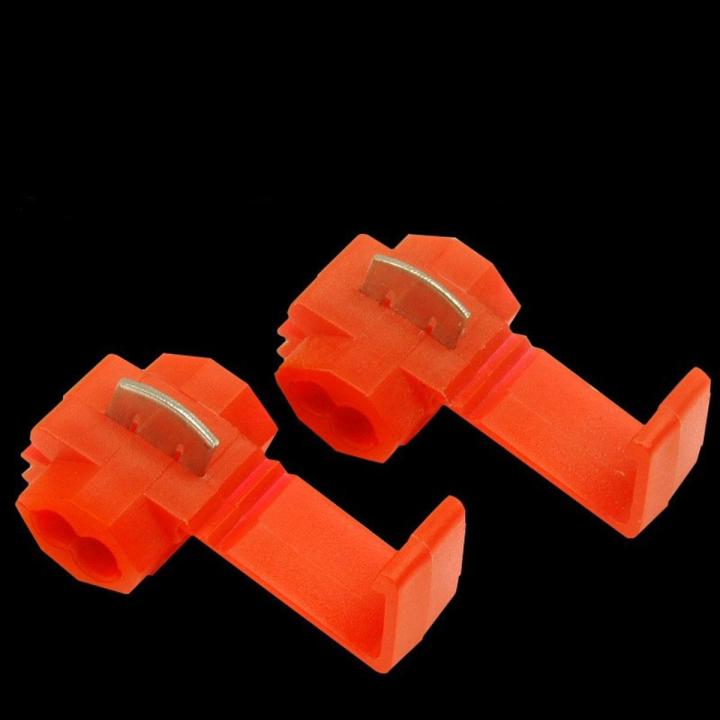 10PCS Quick Electrical Cable Connectors Snap Splice Lock/Parallel Buckle Free Wire Terminal Clamp/Wire Terminal Simple Crimp Wire Connector /Without Breaking Insulated Waterproof Electric Wire Connector